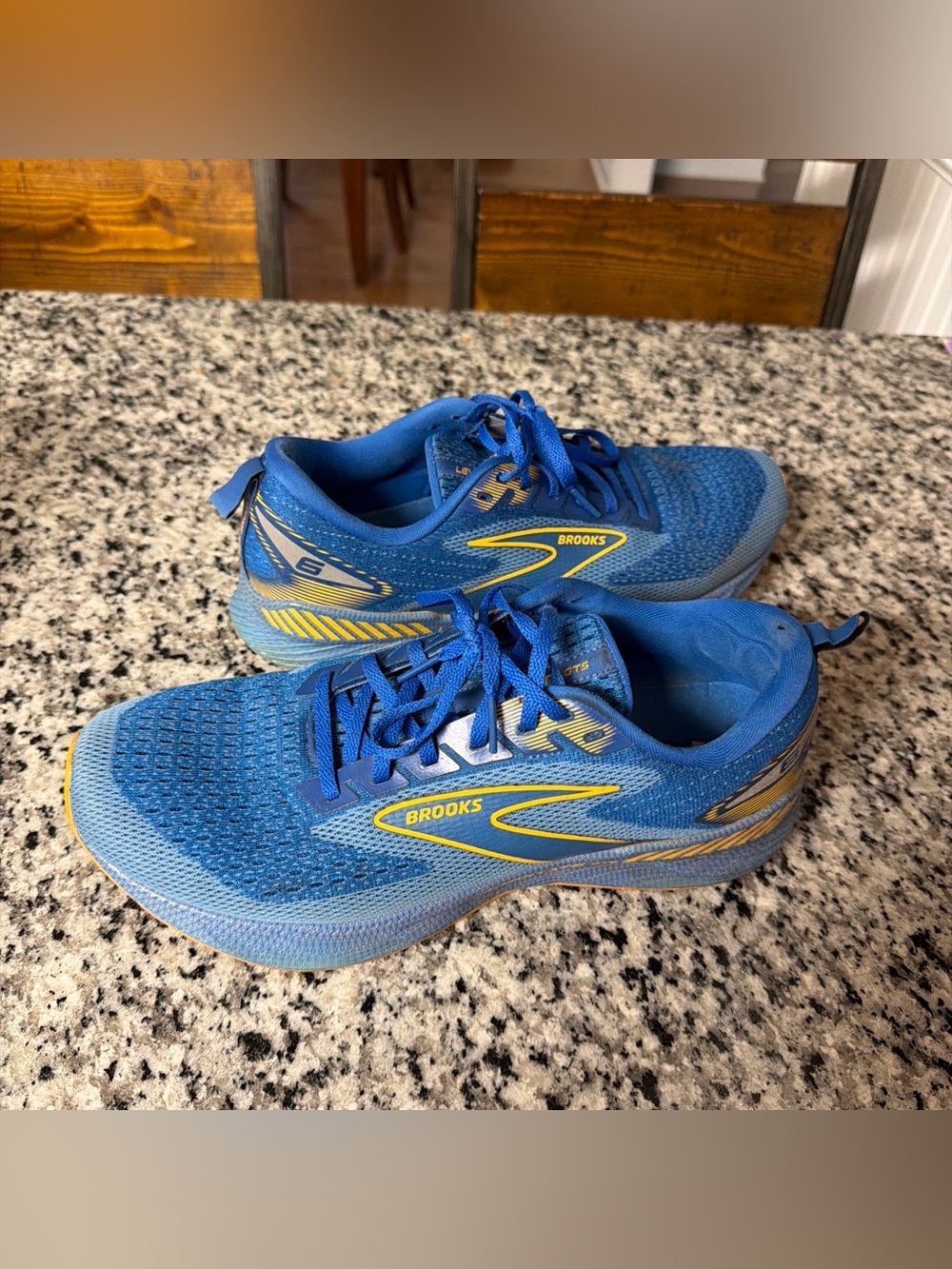 Size 10.5 - Brooks Levitate 6 Classic Blue Orange